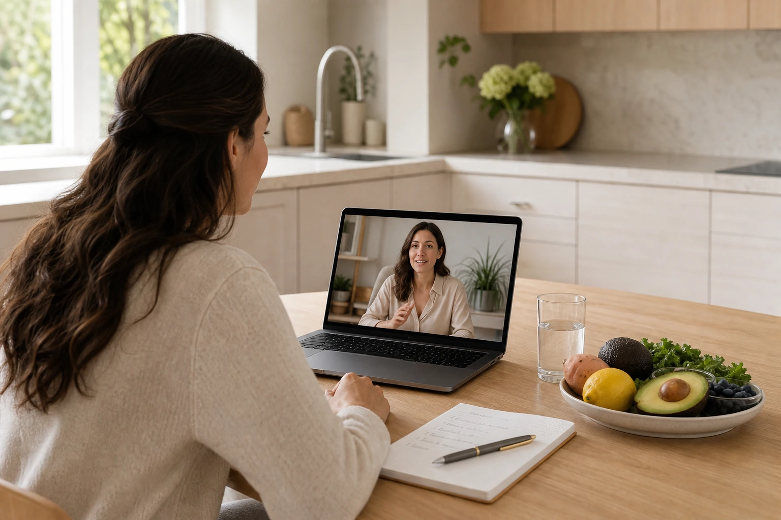 Virtual nutrition and lifestyle consultation