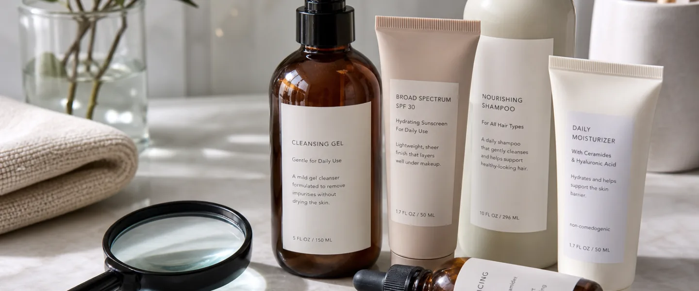 Adult Acne and Product Labels: A Calm Way to Screen What Touches Your Skin