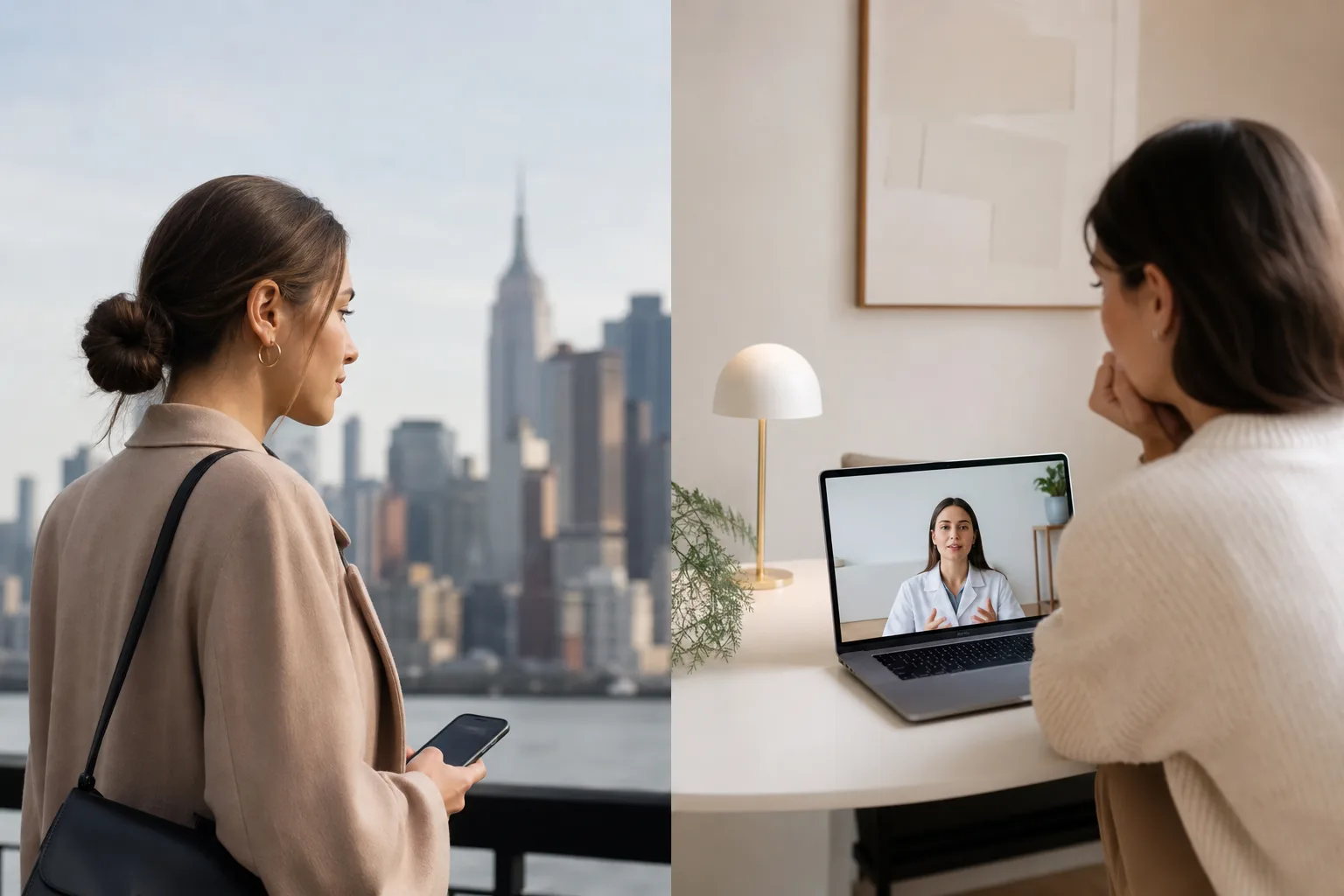Editorial image supporting the section “Virtual acne consultation NYC: what the review covers”