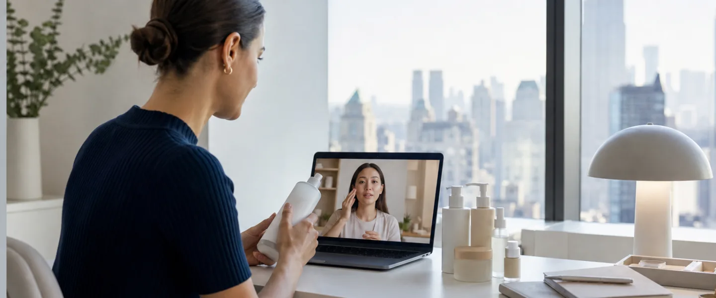 Choosing between in-clinic and virtual acne consultations in New York