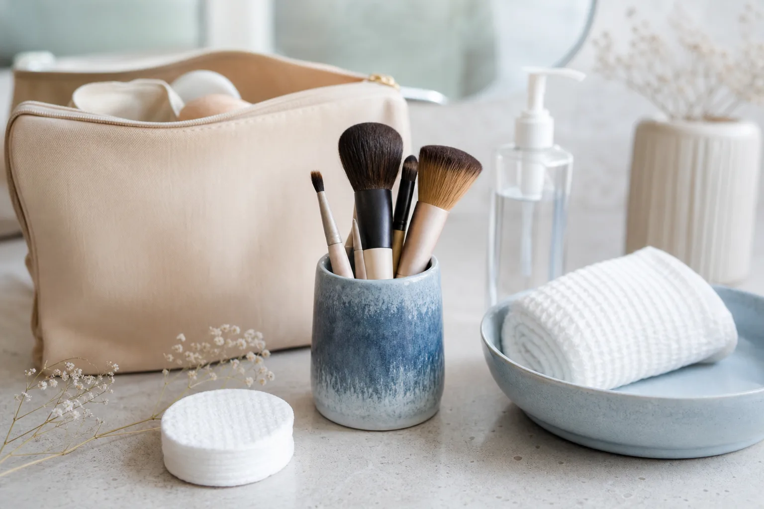 Editorial image supporting the section “Overnight makeup and over-washing: avoid opposite extremes”