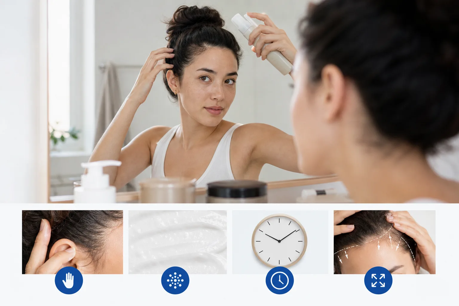 Editorial image supporting the section “Hairline breakouts are a clue, not proof”
